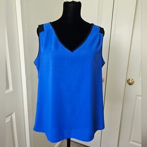 CK Blue Sleeveless Top